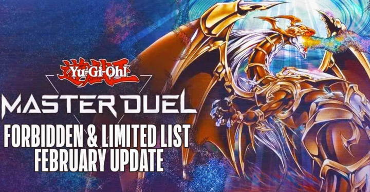 Daftar Ban Yu-Gi-Oh! Master Duel untuk Bulan Februari 2024