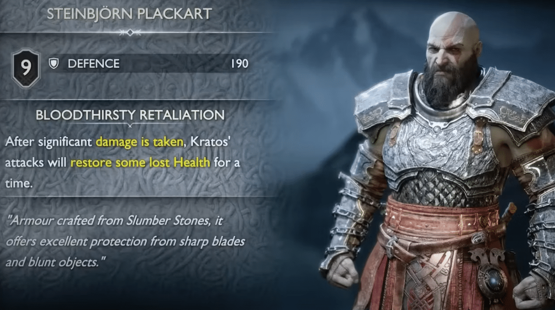 Perlengkapan Defense Terbaik God of War