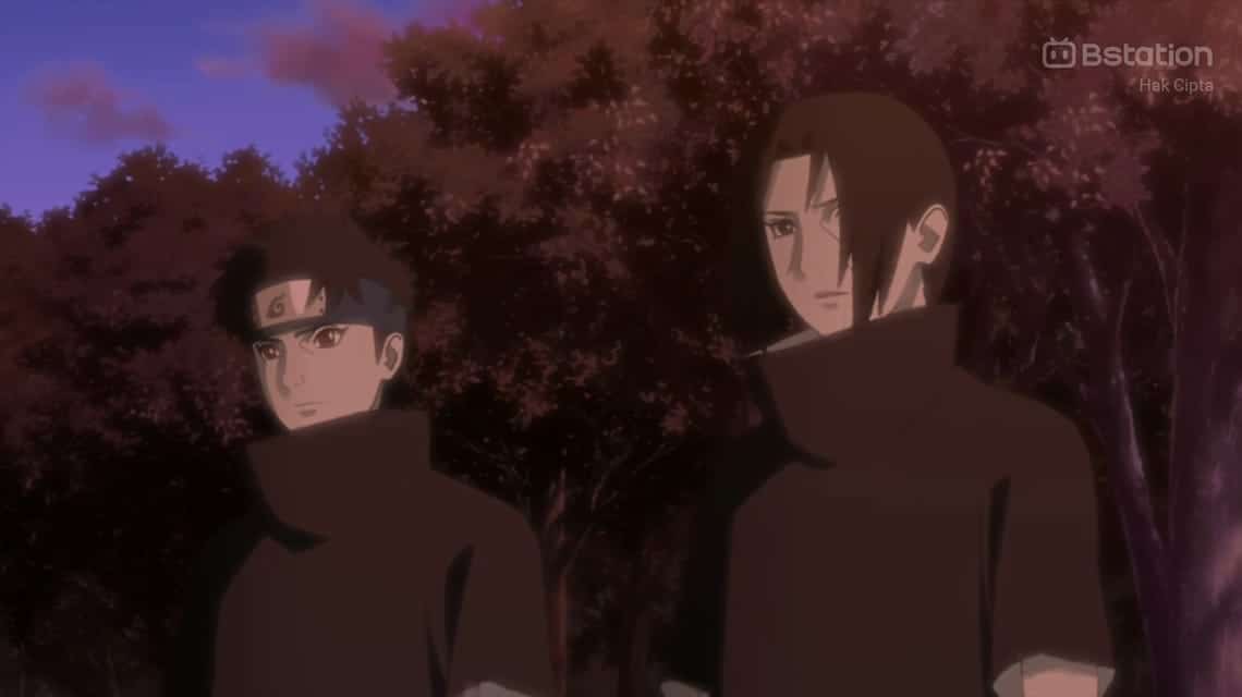 Shisui und Itachi