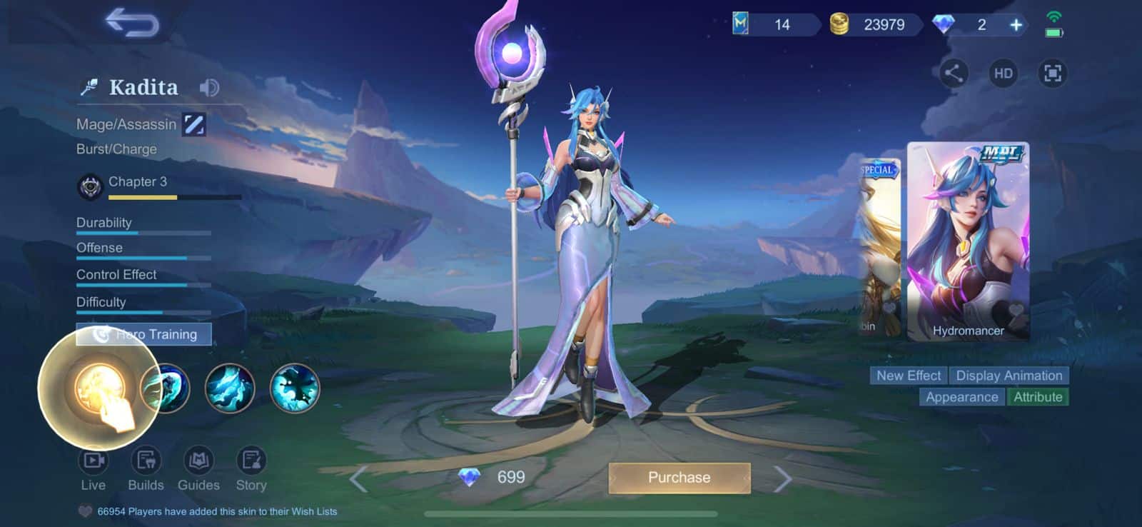 Skin Kadita Hydromancer