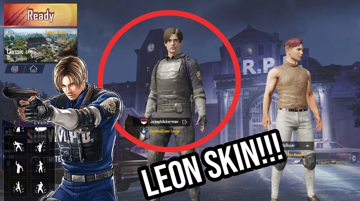 Leon S Blood Kennedy-Charakter-Skin