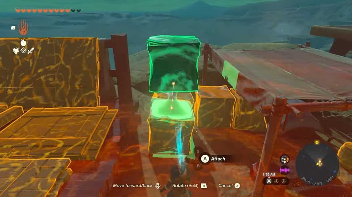 Gerudo Canyon Skyview Tower - Ultrahand