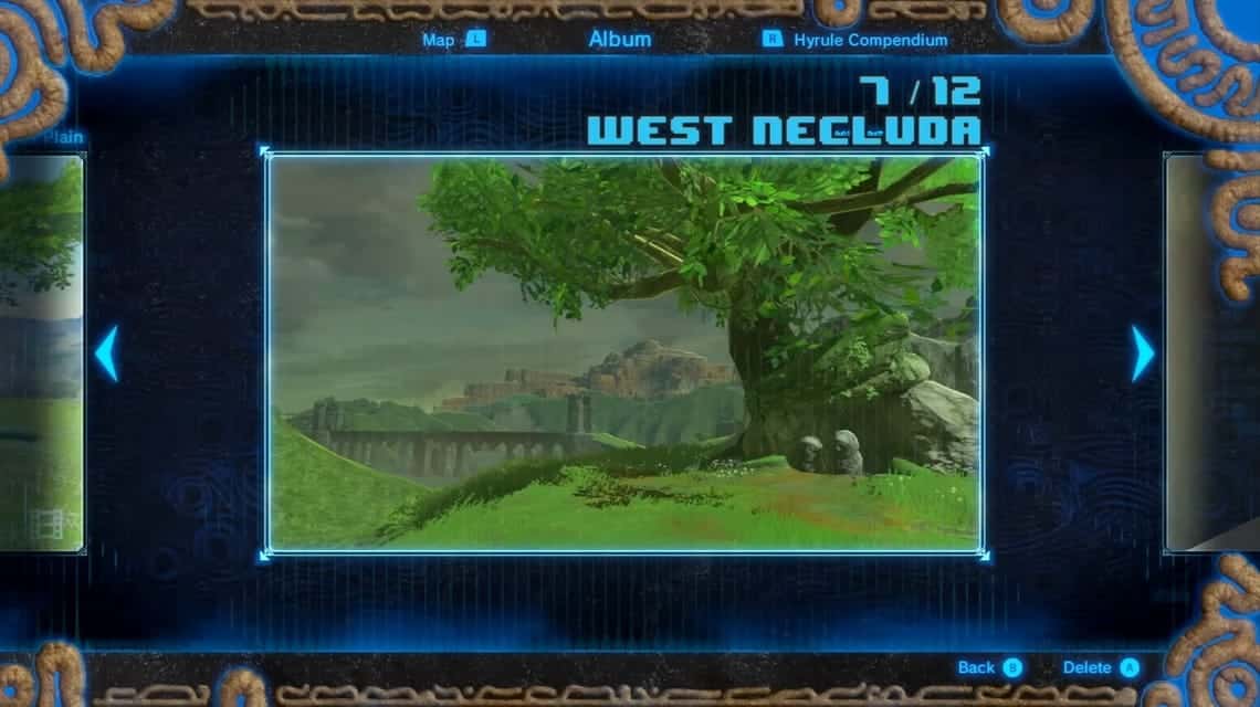 BOTW 메모리 위치 - West Necluda