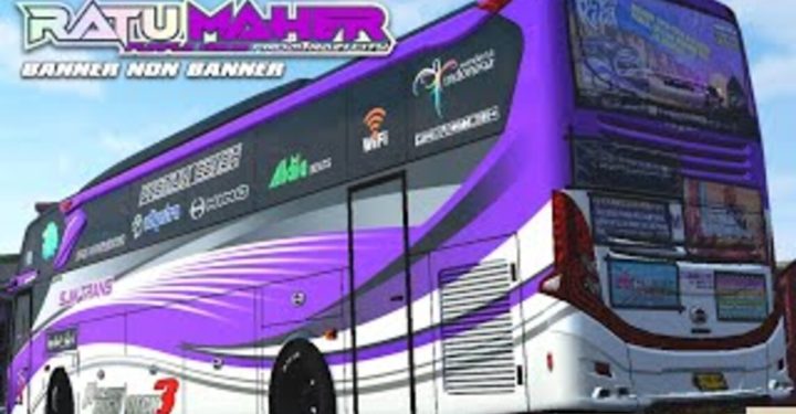 Laden Sie die Lackierung BUSSID SJM Ratu Maher 2024 herunter