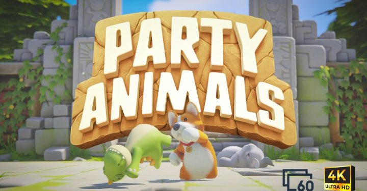 Party Animals: Entzückendes chaotisches Partyspiel!