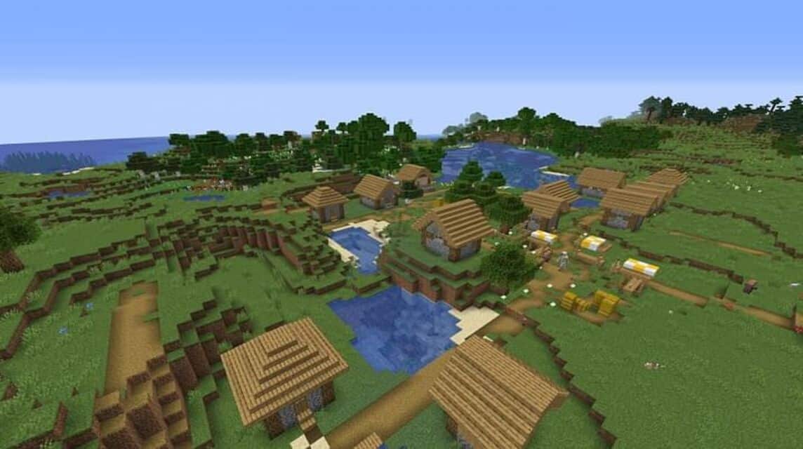 Simple and Peaceful Village