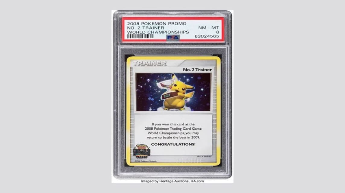 2006 - World Championships Promo No. 2 Trainers. (Most Expensive Pokemon Card)