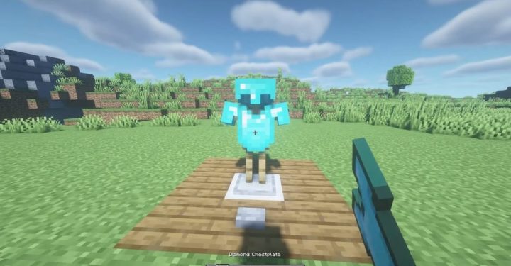 Minecraft の鎧スタンドの機能と作り方