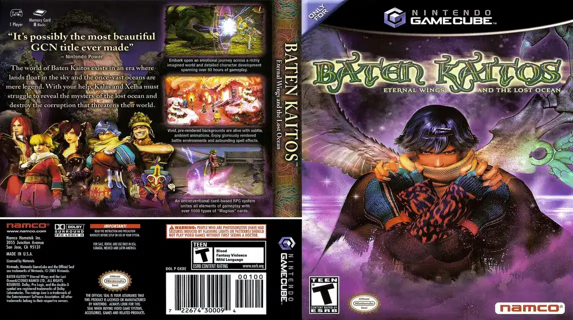Baten Kaitos Eternal Wings and and The Lost Ocean
