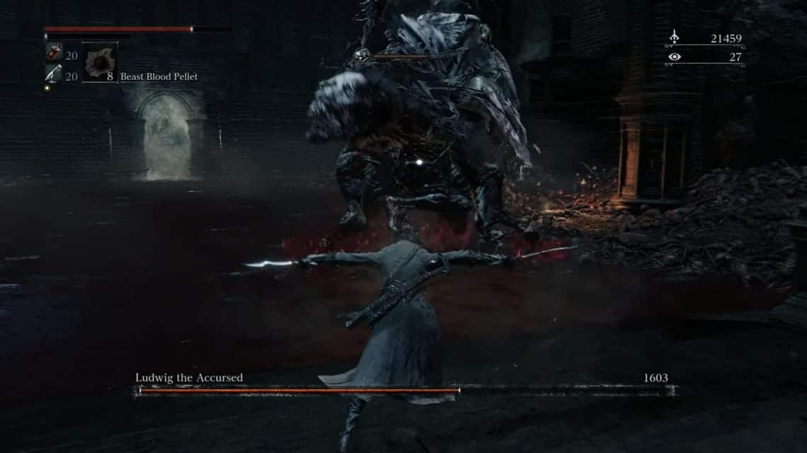 Bloodborne's strongest weapon - Blade of Mercy