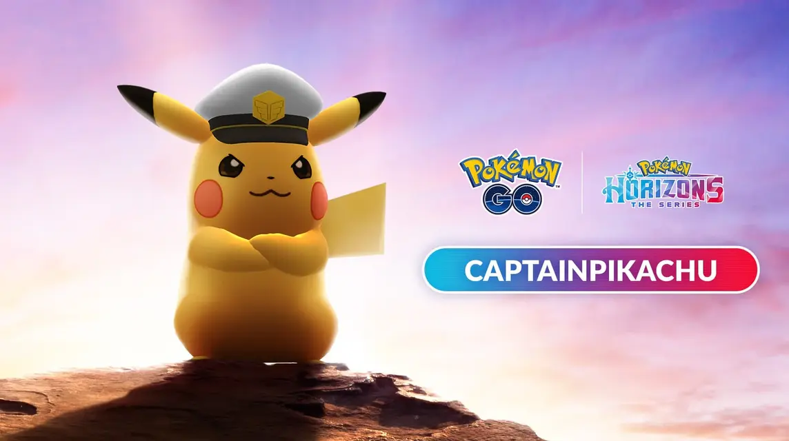 Captain Pikachu Pokemon GO Event