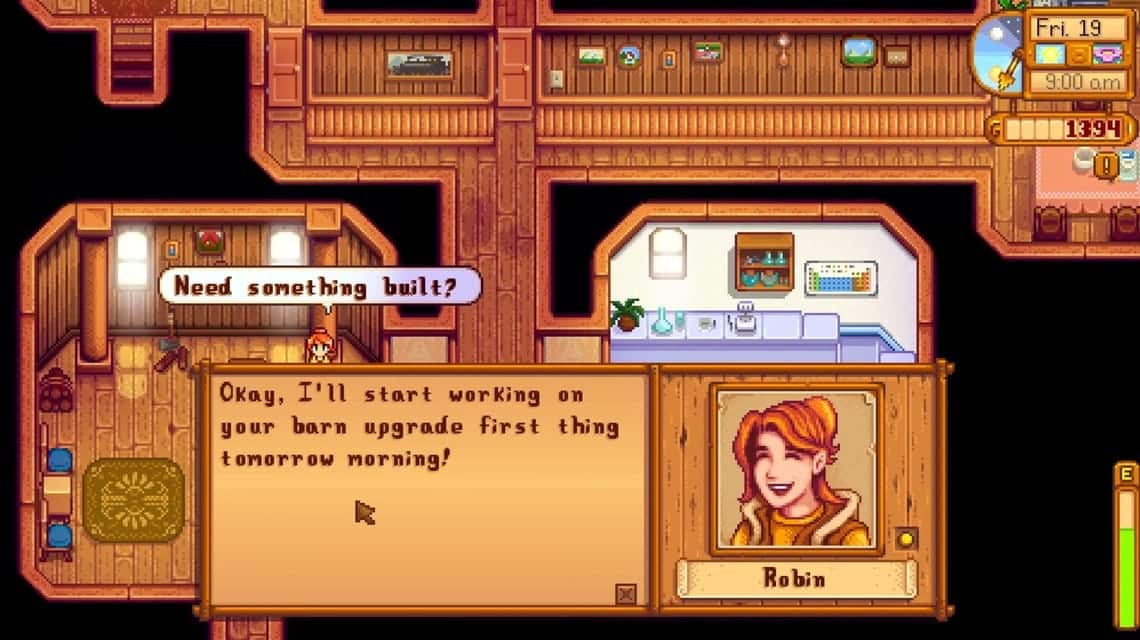 Barn Stardew Valley - Carpenter Shop