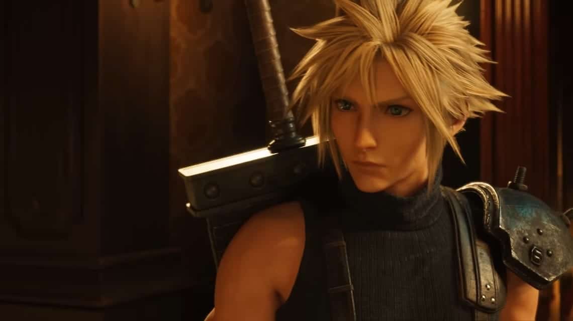 最受欢迎的视频游戏角色 - Cloud Strife