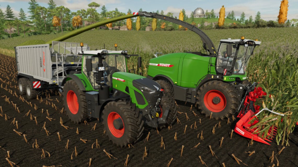 Plattformübergreifendes Spiel – Landwirtschafts-Simulator 22