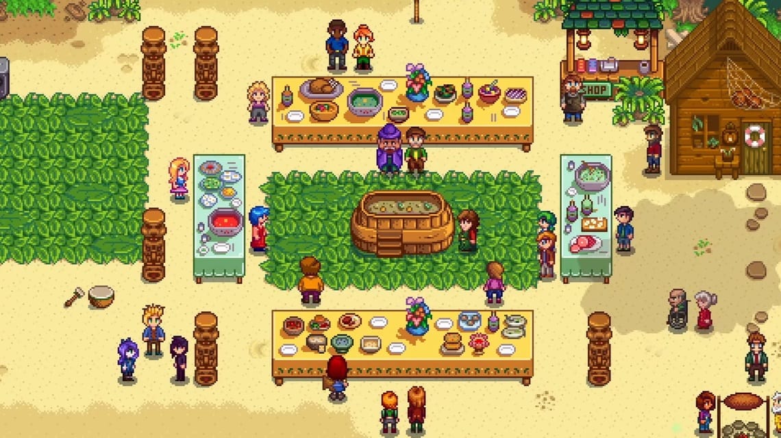 Stardew Valley Luau Festival