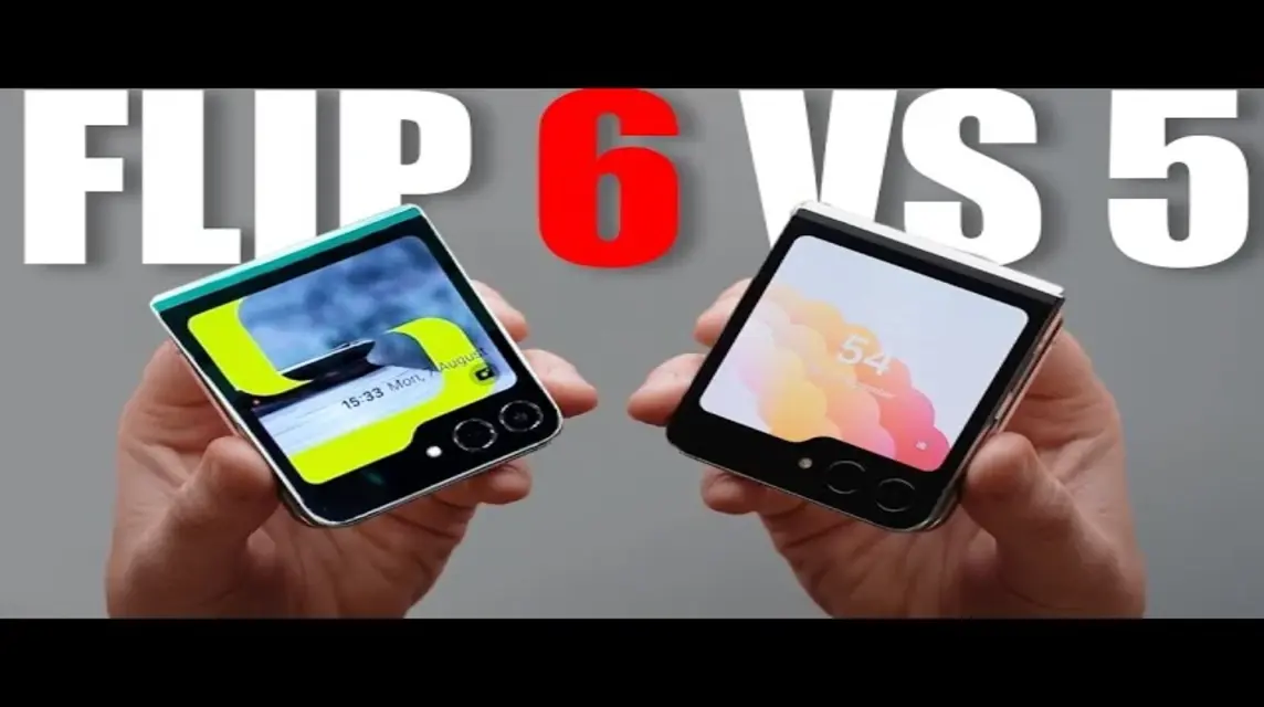 Samsung Galaxy Z Flip 5 vs Z FLip 6