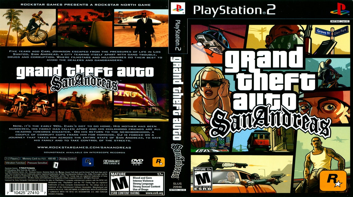 GTA San Andreas - 최고의 PS 2 게임
