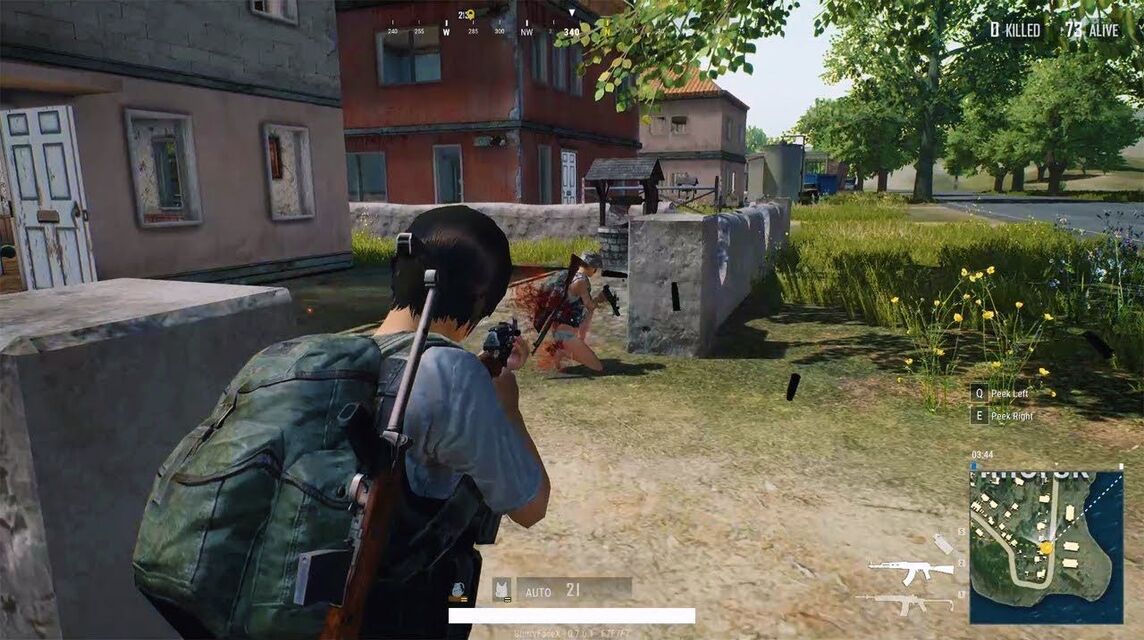 PUBG PC ゲームプレイ