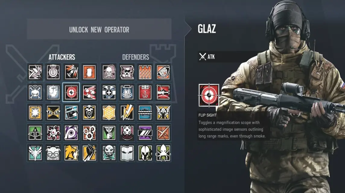 Glaz - Rainbow Six Siege Operator