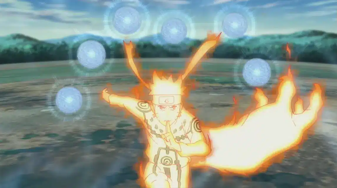 Naruto Uzumaki's moves