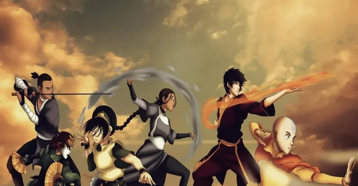 Team Aang의 Avatar The Last Air Bender 캐릭터 강점의 계층 목록