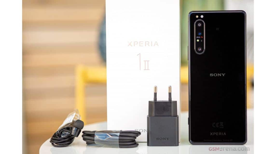 Equipment on the Sony Xperia 1 II 