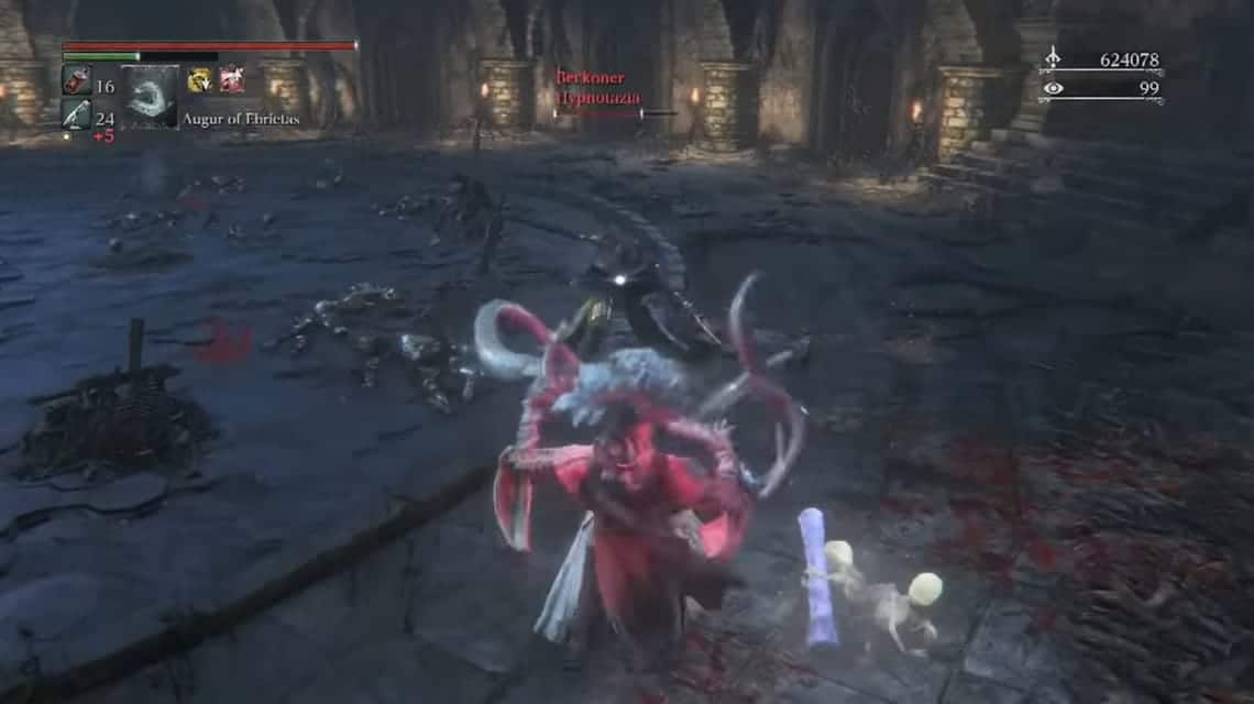 The strongest Bloodborne weapon - Kos Parasite