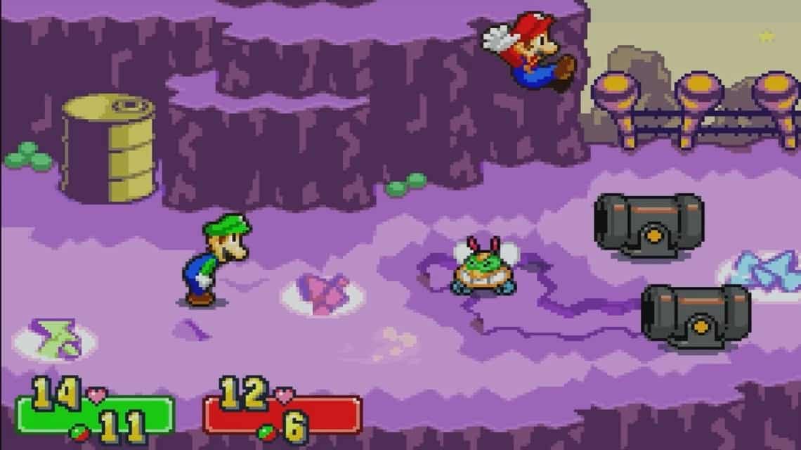 Game GBA - Mario and Luigi: Superstar Saga