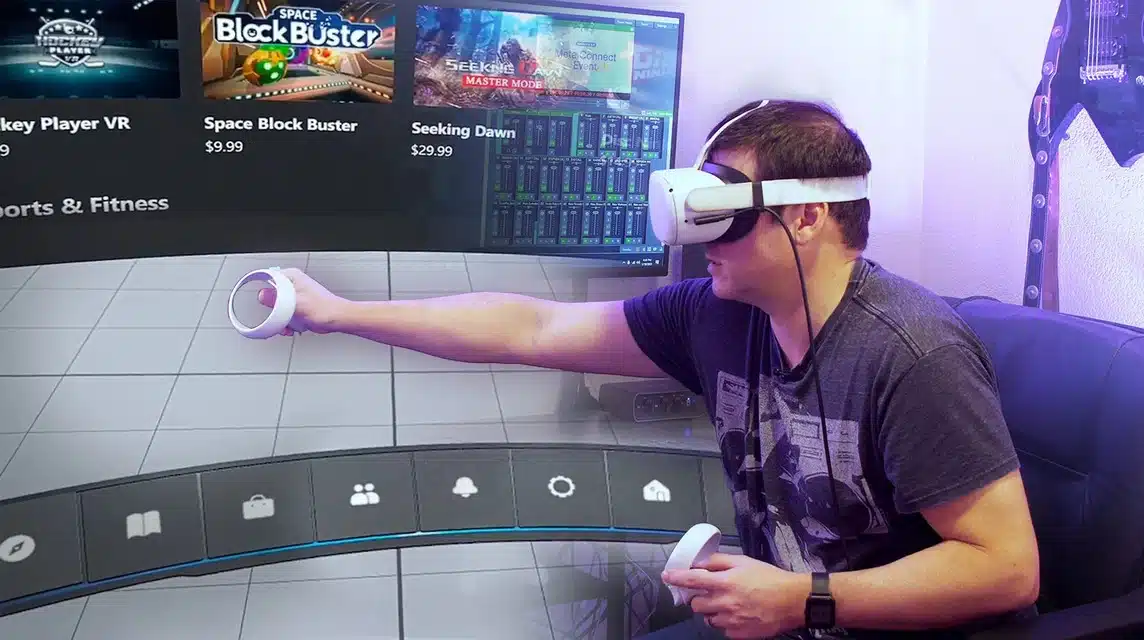 Steam-Spiele mit Oculus Quest 2 spielen 