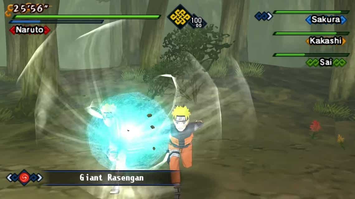 Bestes PSP-Spiel: Naruto Shippuden Kizuna Drive