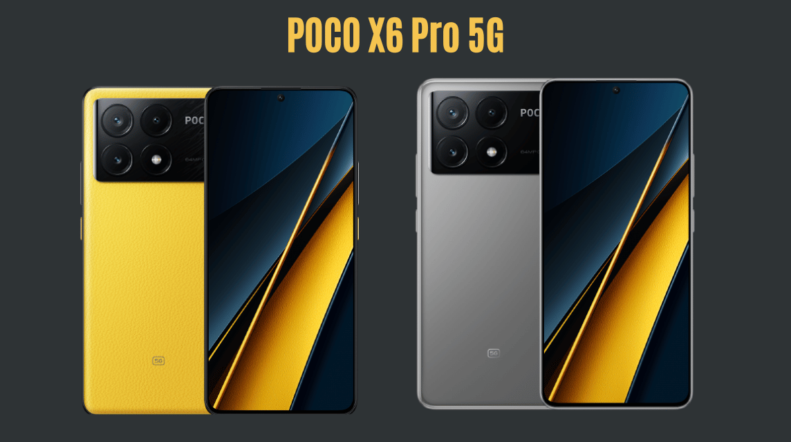 POCO X6 Pro 5Gの仕様。中距離では王者となるHP