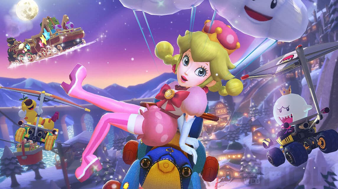 Peachette - Karakter Baru Mario Kart 8 Deluxe