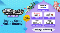 VCGamers Holds Ramadhan Sale, Game Top Ups Are Really Cheap!