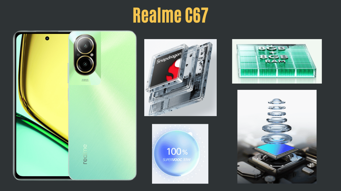 HP と最高のカメラ 2024 Realme C67