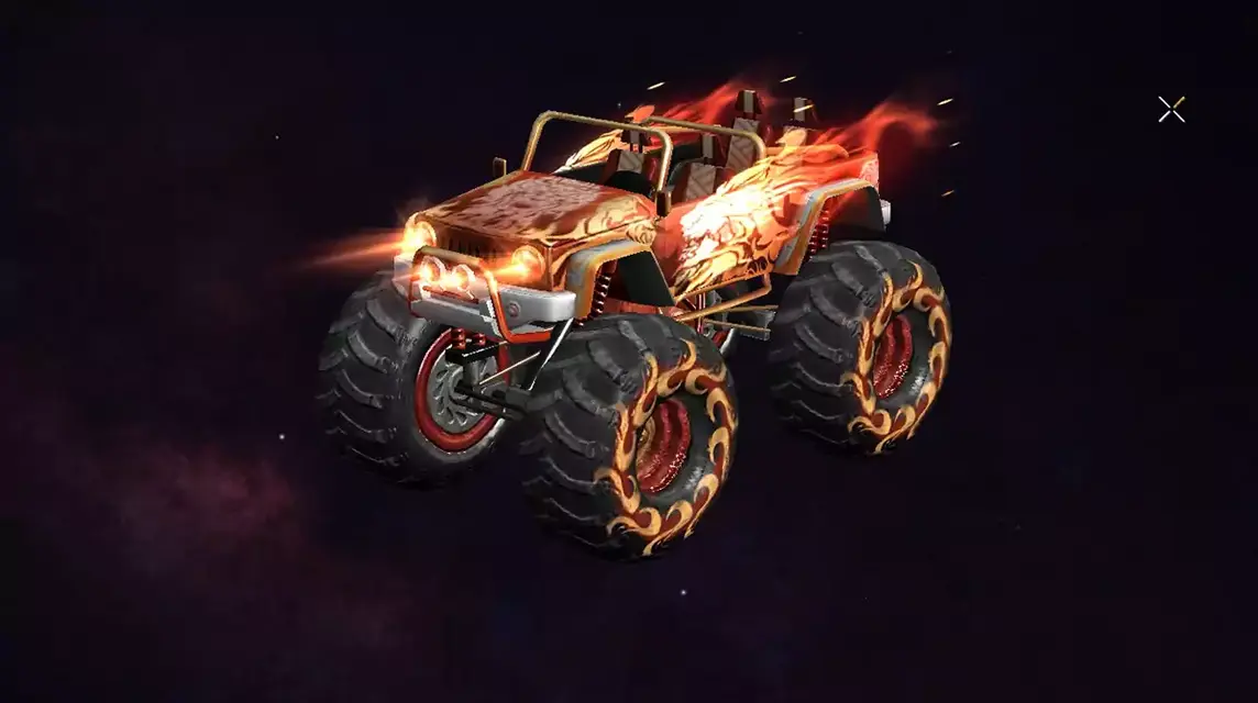 Skin Bonebruiser Monster Truck FF