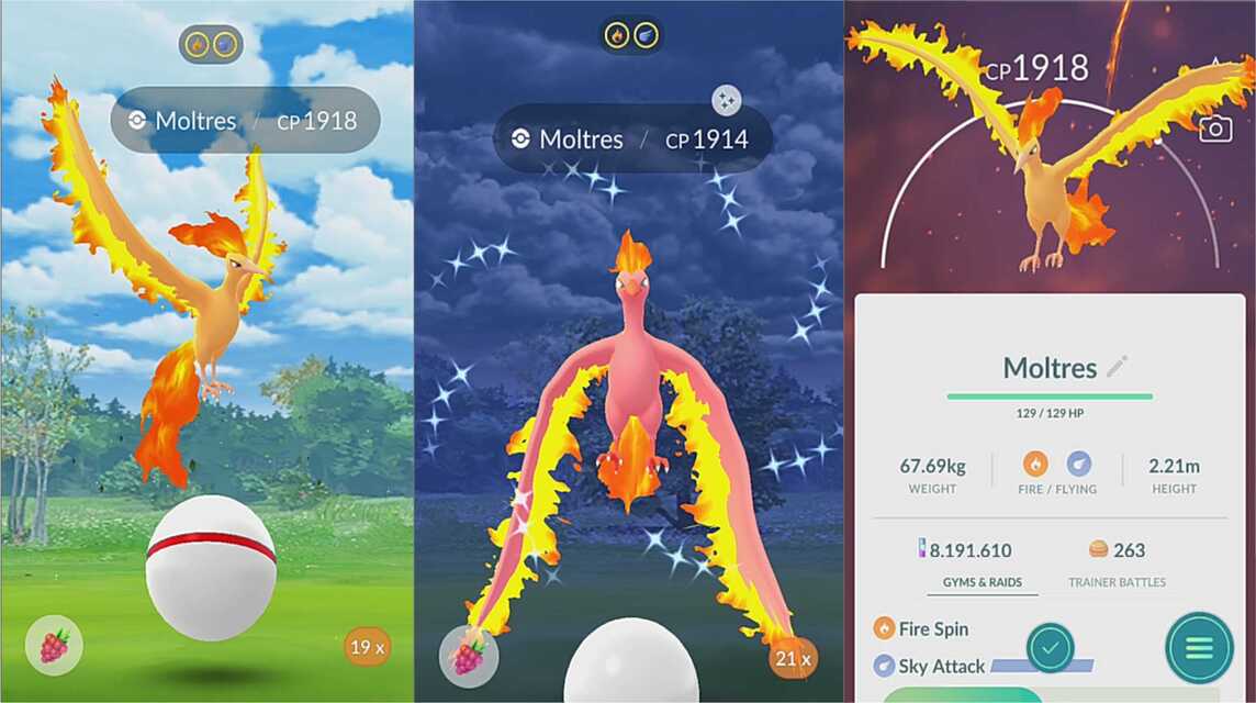 Strategie zum Fangen wilder Pokémon