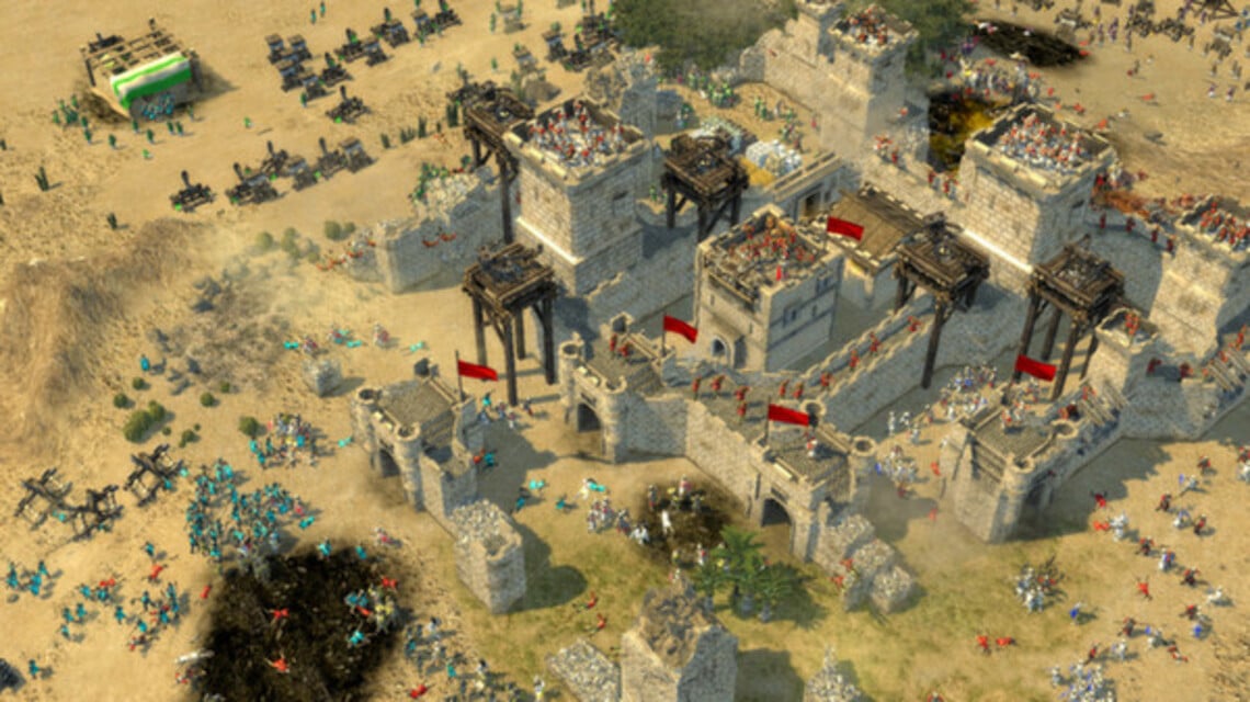 中世の軍隊ゲーム - Stronghold Crusader 2