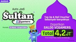 Come on, be the Sultan of VCGamers and win prizes worth millions of Rupiah