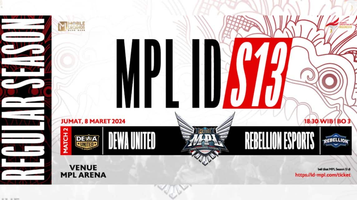 MPL ID S13 Ticket