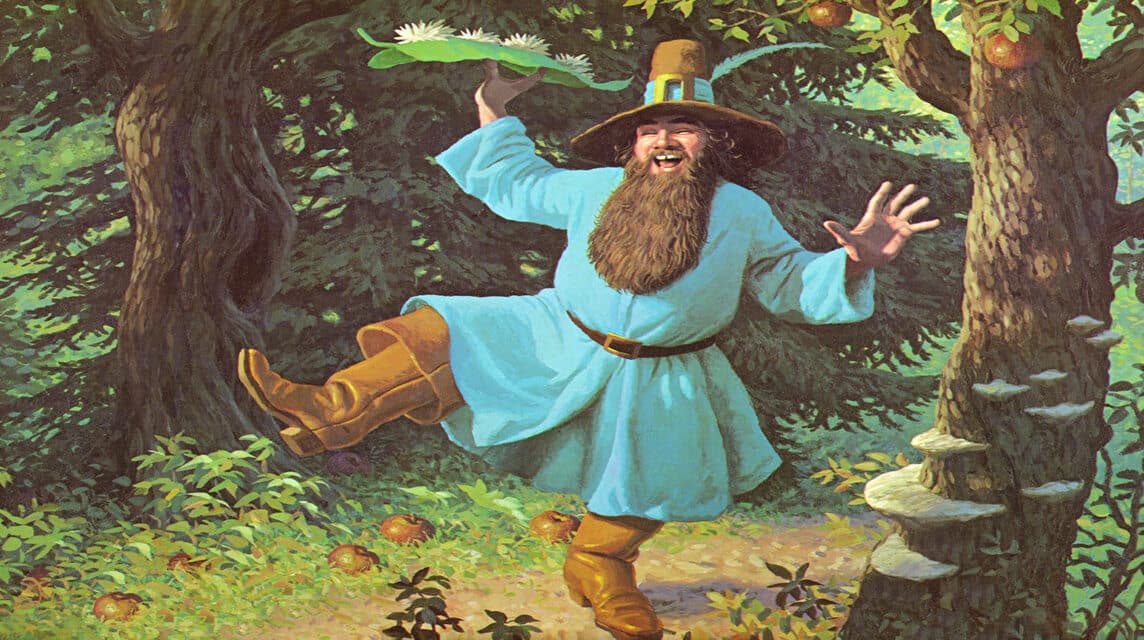 Tom Bombadil im blauen Anzug