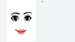 ID Best Woman Face for Roblox Avatar