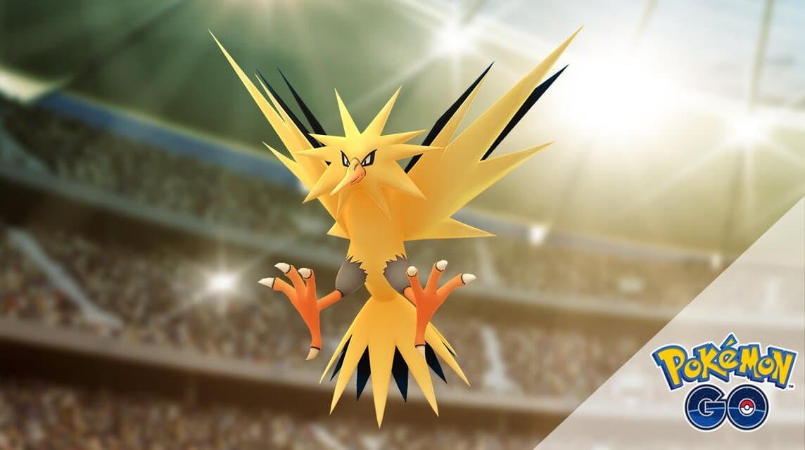 Zapdos Pokemon Go 雷霆