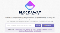 So verwenden Sie BlockAway und empfohlene alternative Proxy-Sites