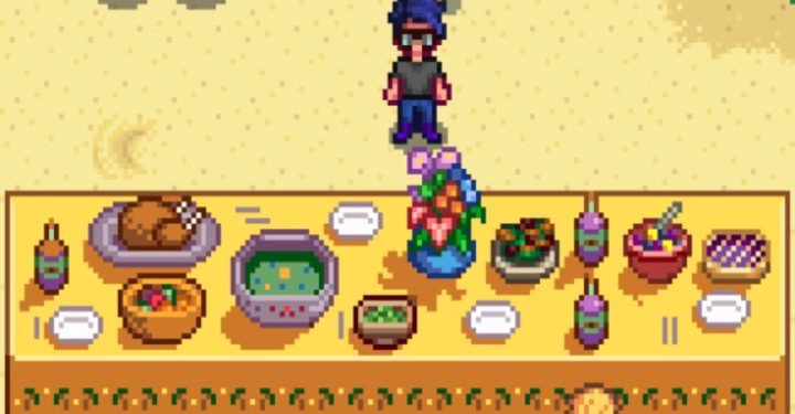 Wie man beim Stardew Valley Luau Festival Suppe zubereitet