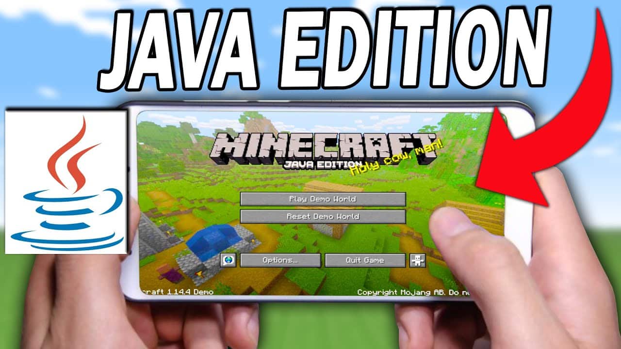 Download Minecraft Java Edition for free on your cellphone 