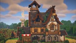 5 Ide Desain Rumah Minecraft Mewah Bak Istana