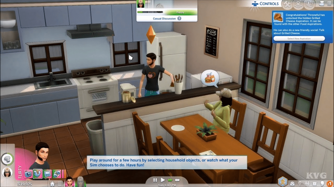 Das Sims-Gameplay