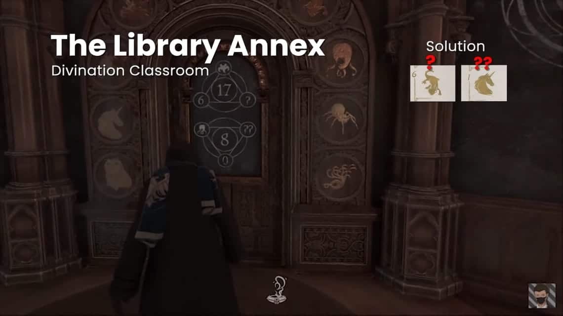 Door Puzzle Hogwarts Legacy - Arithmancy Classroom