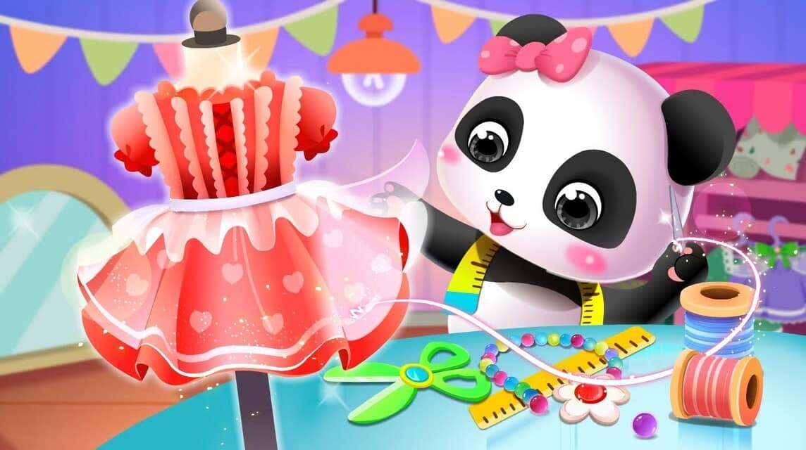 Baby Panda's Fashion Dress Up Game - Girls Game