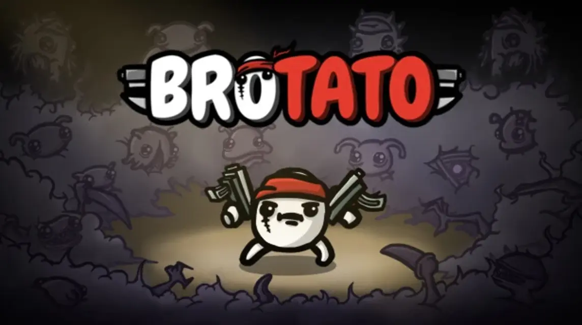 Brotato game similar to Vampire Survivors